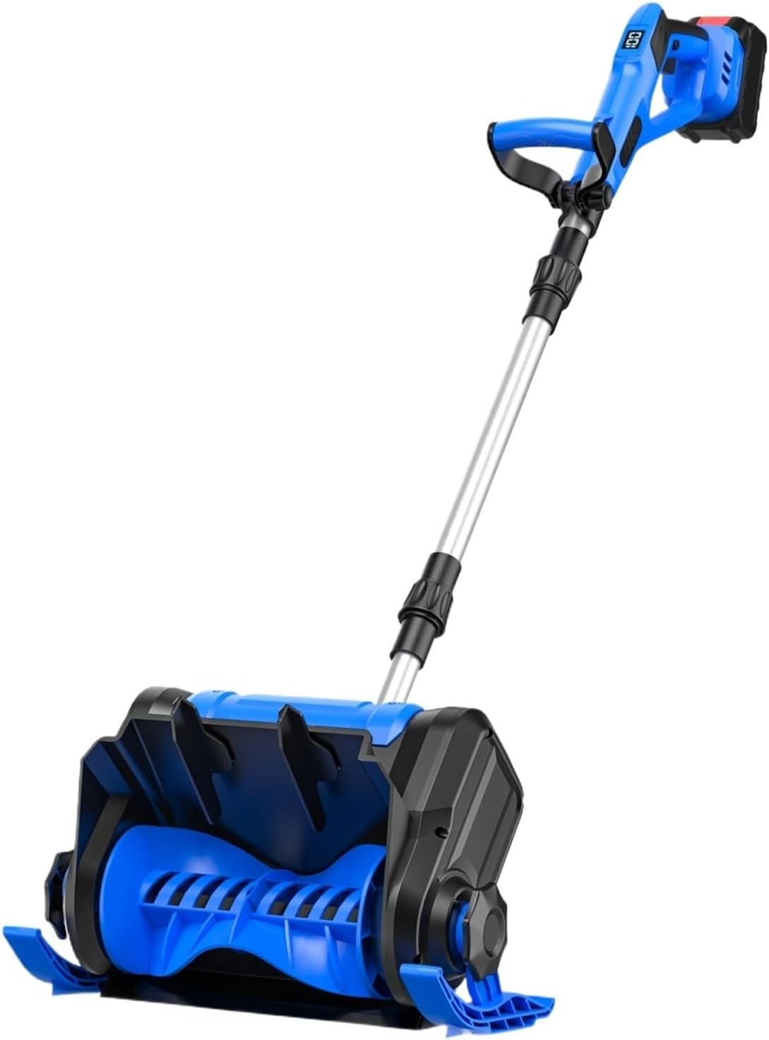Spazzaneve Elettrico Invernale Senza Spazzole Da 1000 W, Pieghevole E Allungabile, Pala Neve Fili Al Litio, Cortile, Strada Per