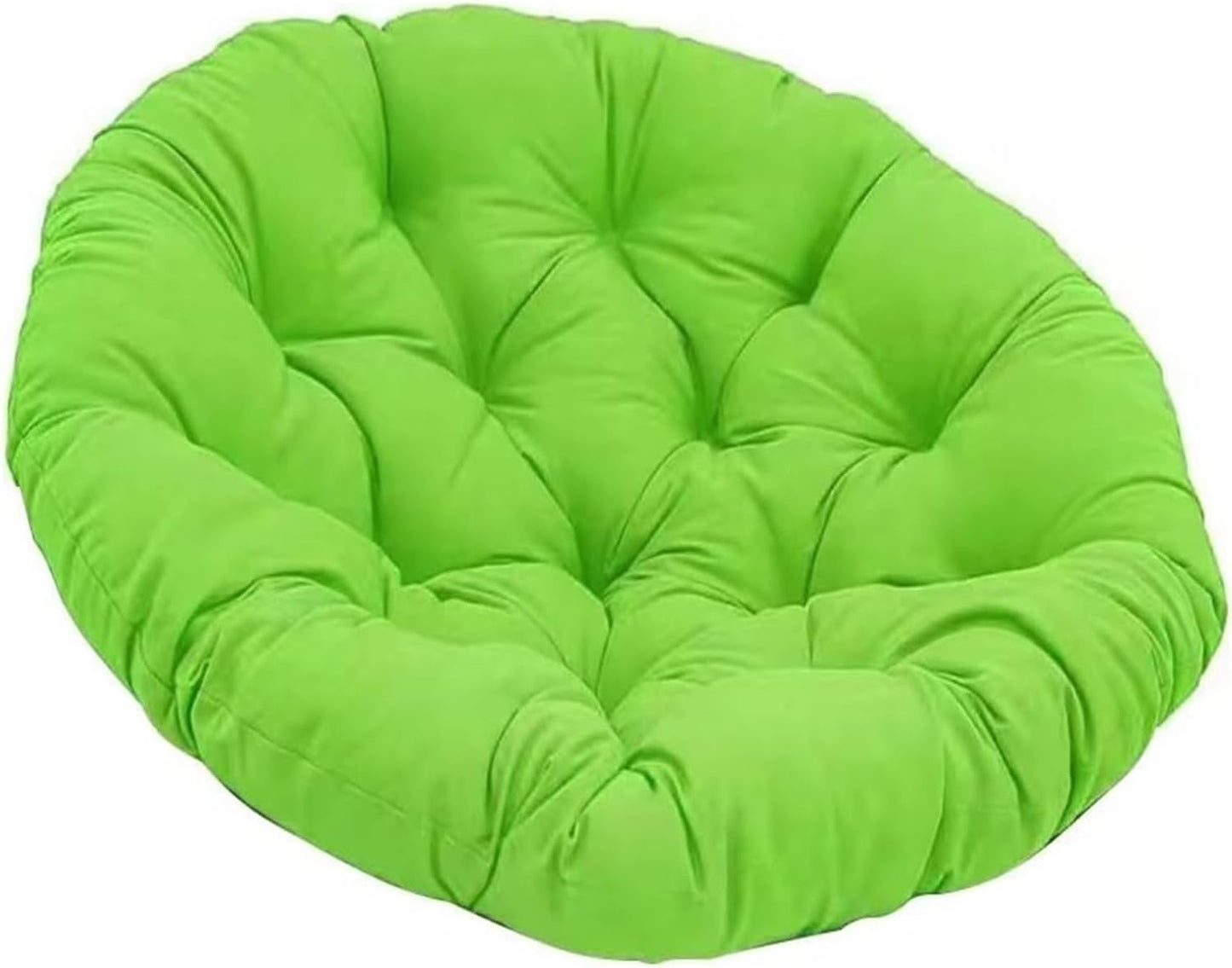 Sedia rotonda impermeabile per sedie sospese da esterno, colore grigio, rimovibile, 40 x 40 cm (sedia non inclusa) – comoda seduta da patio