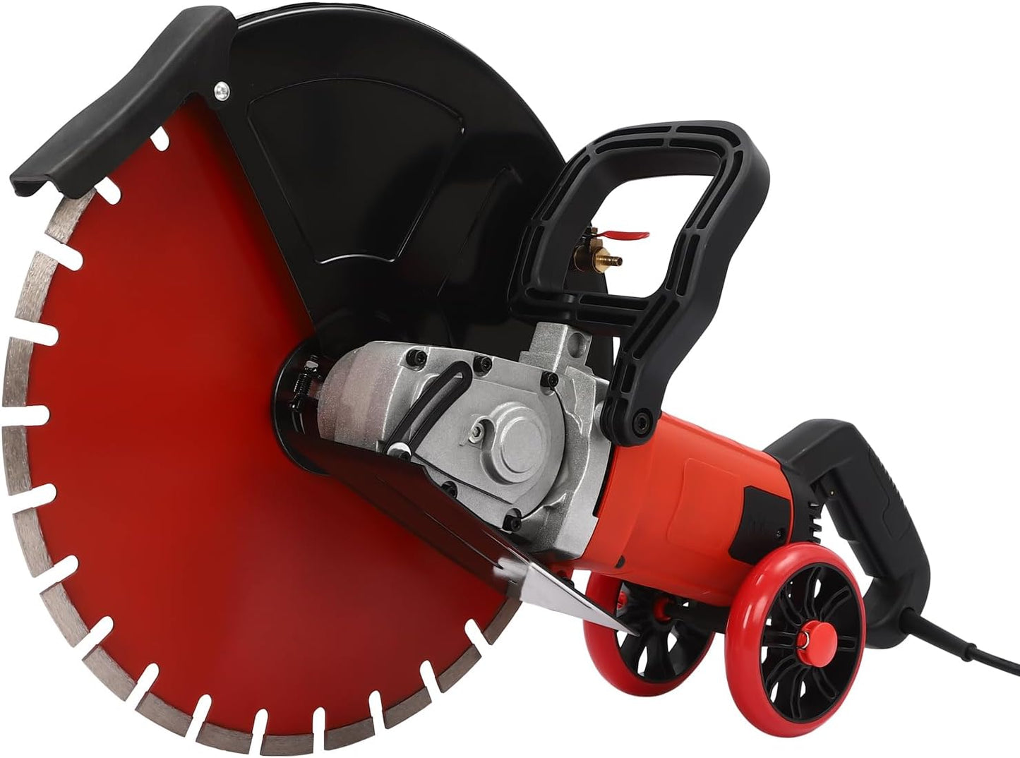 Sega elettrica per calcestruzzo, 4000 W, 3000 giri/min, taglierina per calcestruzzo, profondità di taglio 165 mm, per taglio di granito marmo, larghezza fessura