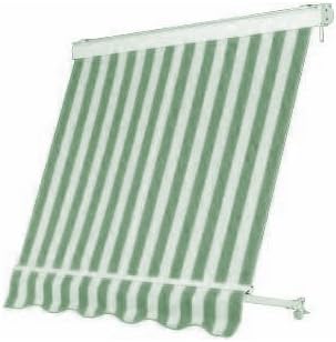 Sun Shade with Drop 2.5 x 2.5 m Green-White